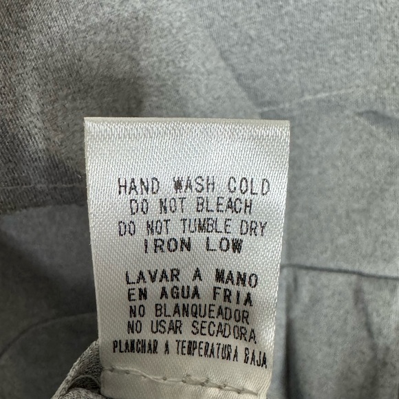 After Market Off Shoulder Ruffle Grey Mini Dress Small - Picture 6 of 6